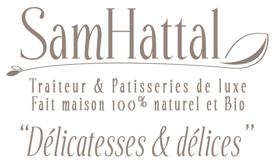 Logo SamHattal, traiteur et pâtisseries